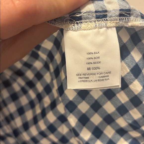 Gingham Peplum Tank - Picture 3 of 5